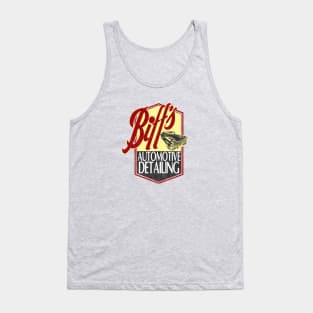 Biff's Auto Detailing - distressed Tank Top